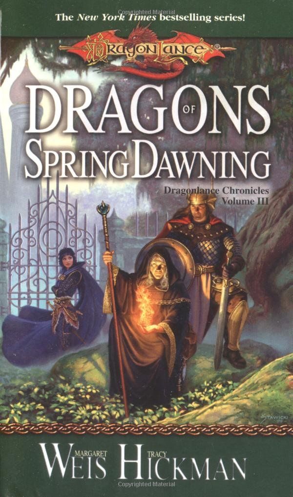 Book Cover of Dragons of Spring Dawning